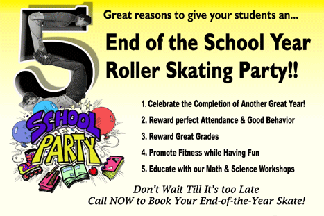 End of year School Parties!