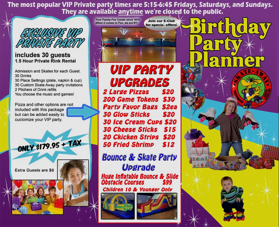 Private Party Info