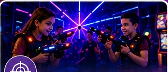Laser tag at Skate Away